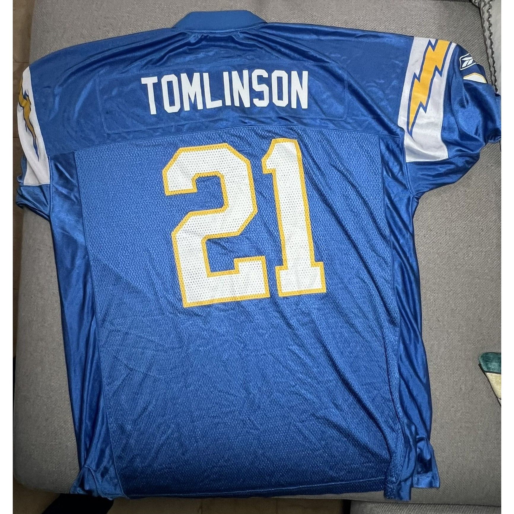 Reebok LaDainian Tomlinson #21 Jersey XL San Diego Chargers Reebok Size US XL / EU 56 / 4 - 8 Thumbnail