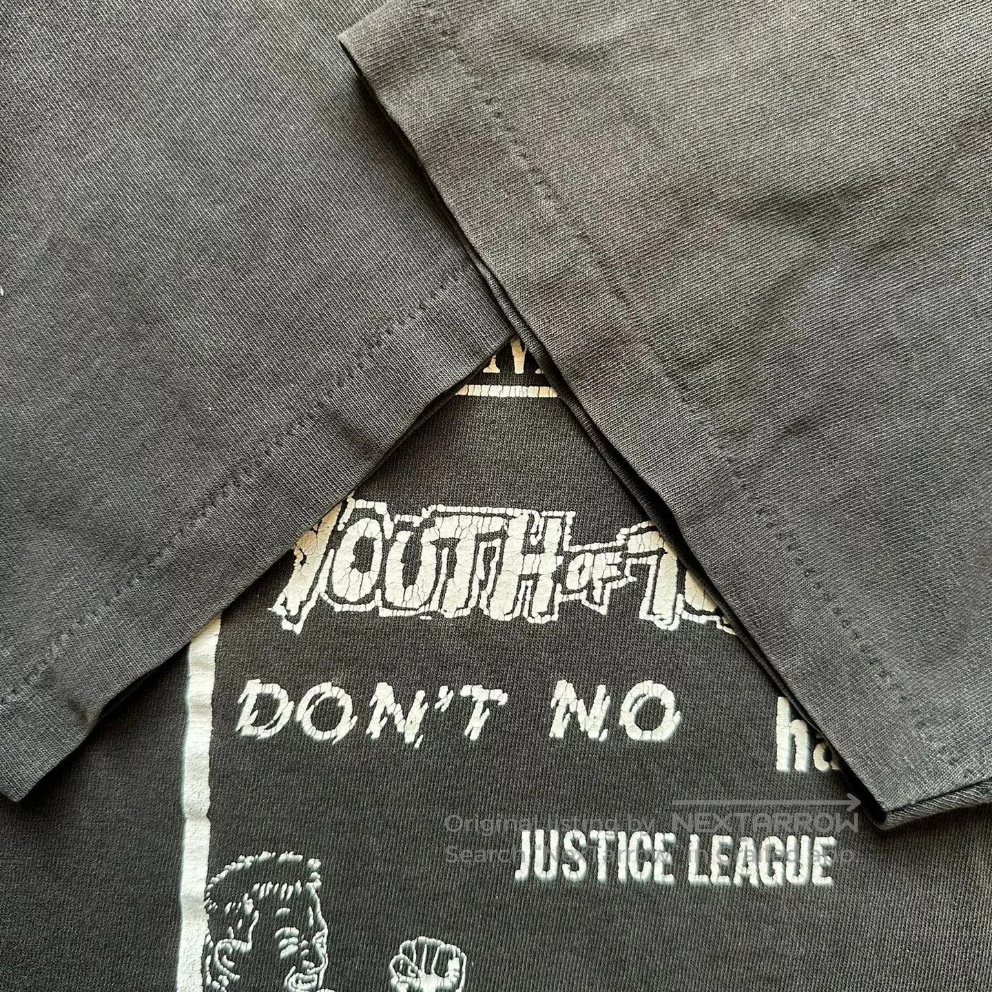 Vintage 7 Seconds 90s Vintage Youth Tee. Size US M / EU 48-50 / 2 - 4 Thumbnail