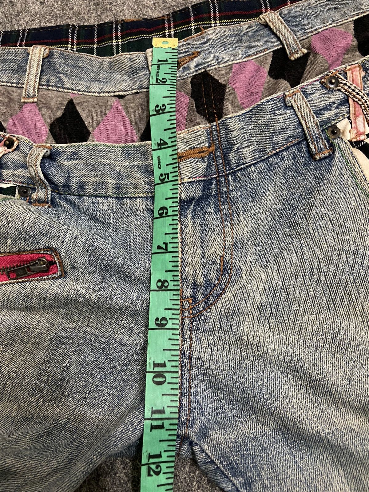 Japanese Brand Double waist Japanese denim shorts Size US 30 / EU 46 - 12 Thumbnail