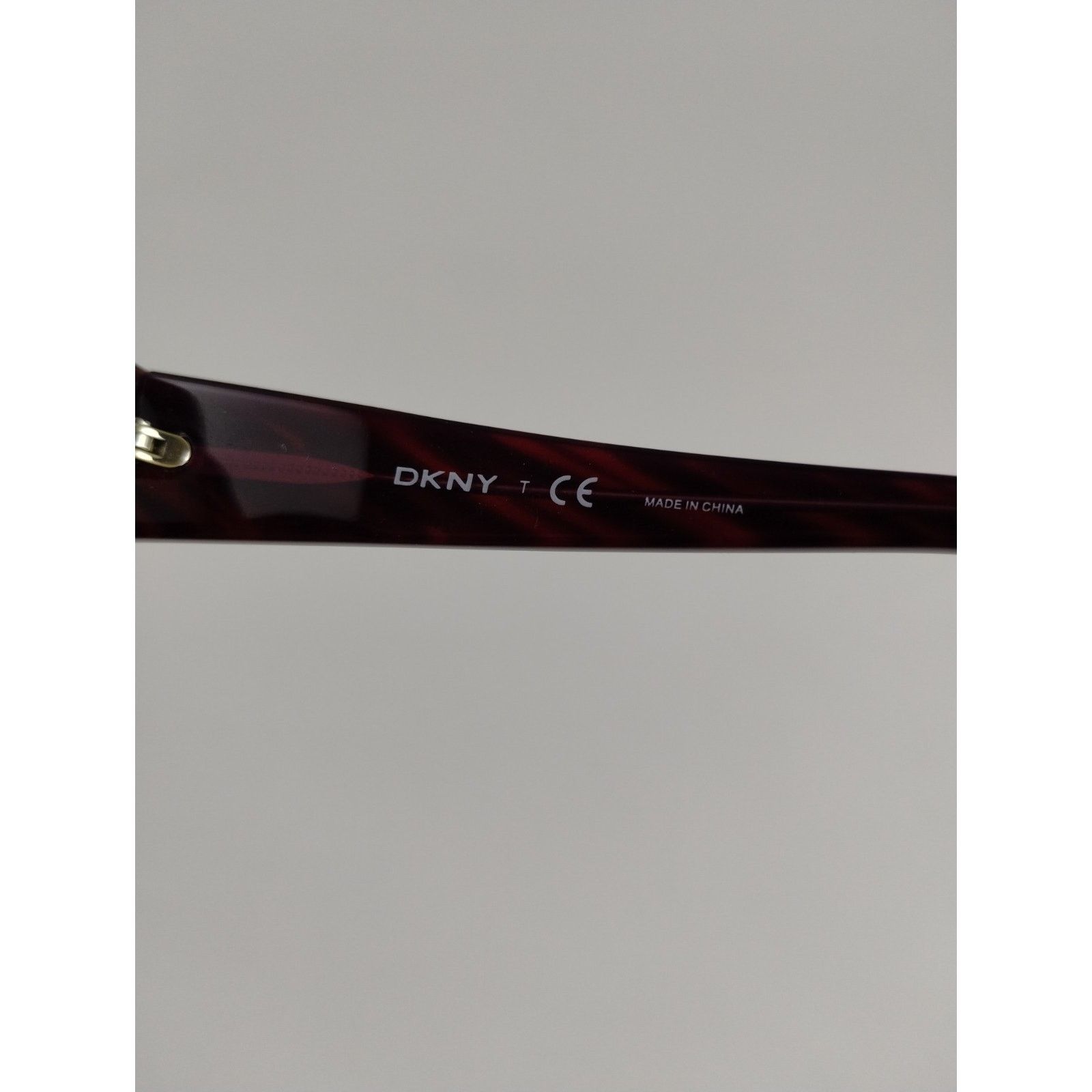 DKNY DKNY Burgundy Marble Women’s Sun/Eyeglasses Frames 55-17-130 Size ONE SIZE - 8 Thumbnail