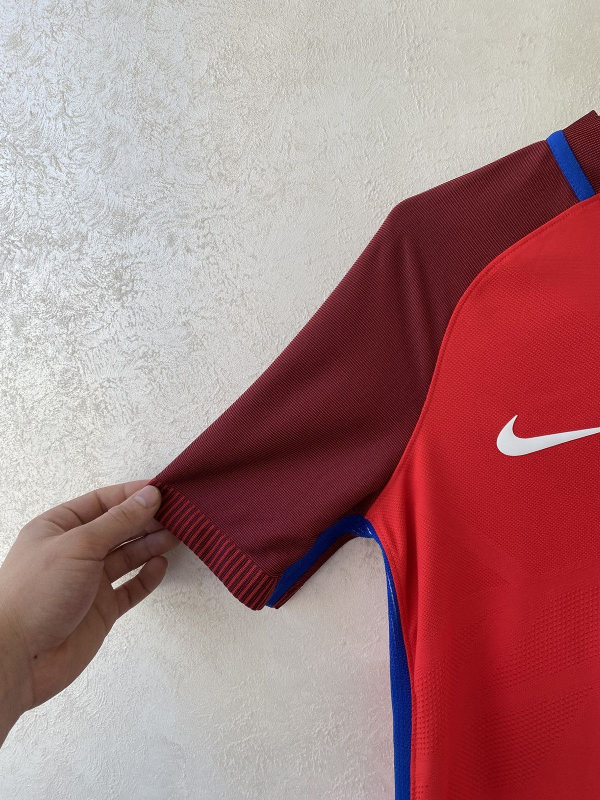 Nike ENGLAND 2016 PLAYER ISSUE #10 ROONEY FOOTBALL SHIRT NIKE Size US M / EU 48-50 / 2 - 9 Thumbnail