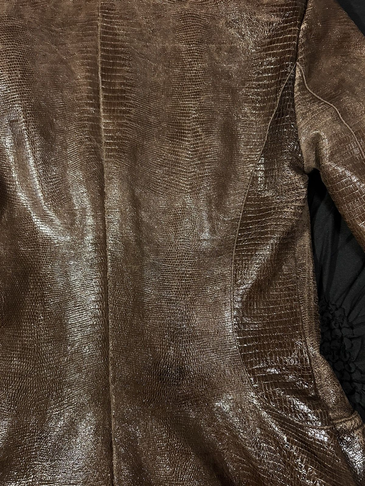 Giorgio Armani Giorgio Armani rabbit fur leather silk y2k Size XS / US 0-2 / IT 36-38 - 16 Thumbnail