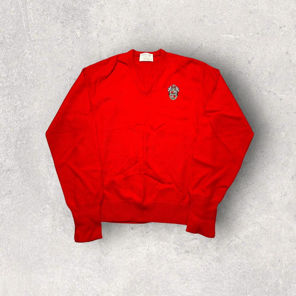 Vintage Vintage Beck’s Brewery sweater Size US XL / EU 56 / 4 - 1 Thumbnail