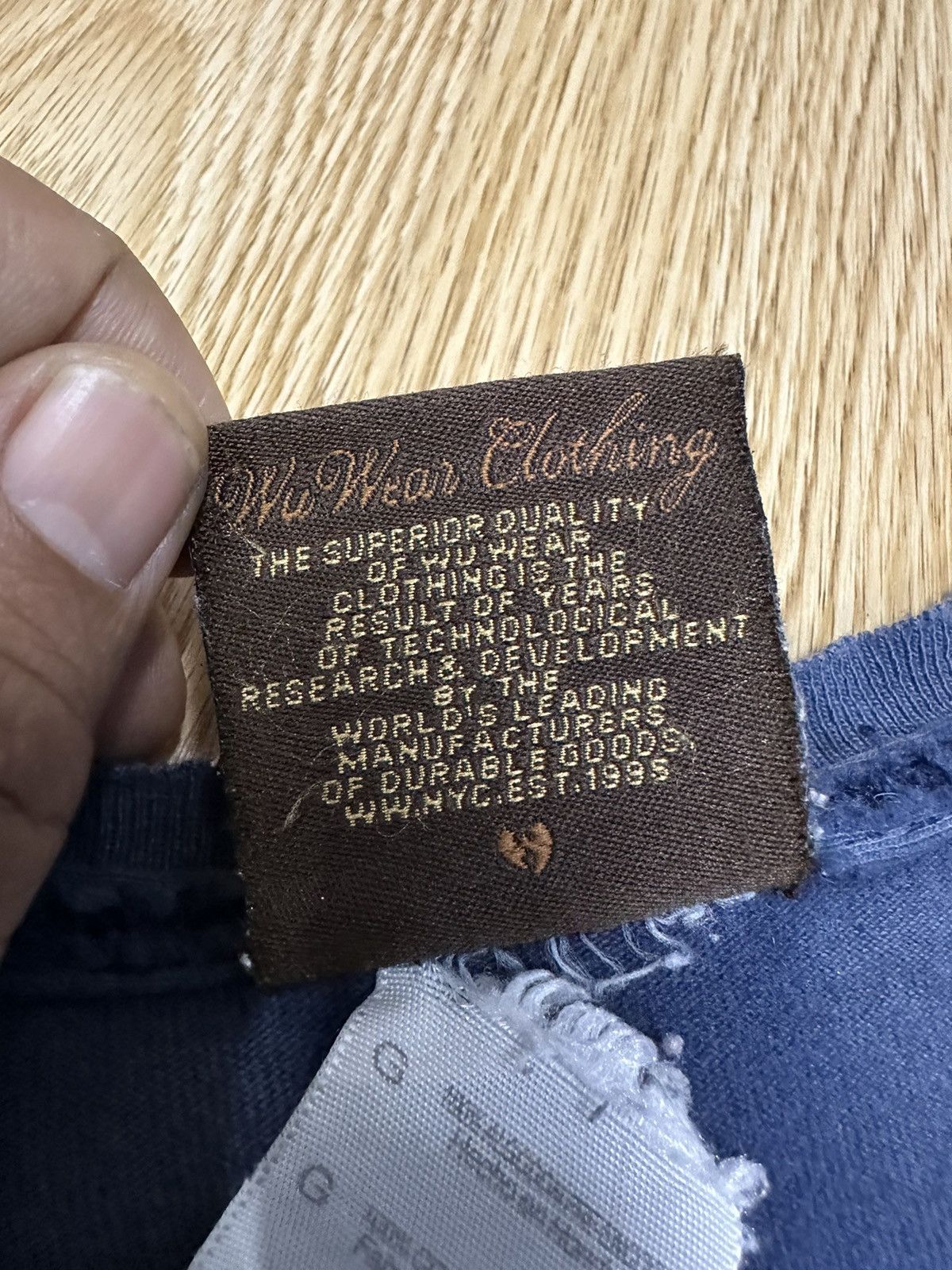 Vintage × Wu-Tang Clan Vintage Wu Tang Distressed Sunfaded Tshirt A564 Size US L / EU 52-54 / 3 - 11 Thumbnail