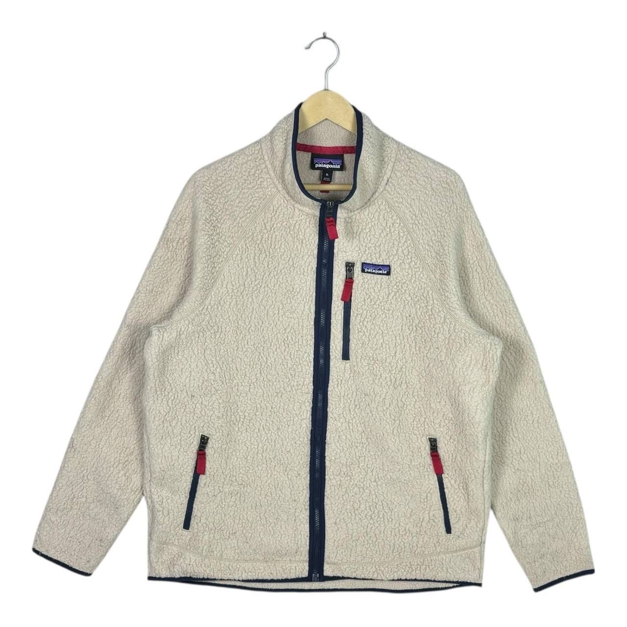 Patagonia Patagonia Retro Pile Fleece Jacket Pelican Cream XL Gorpcore Size US XL / EU 56 / 4 - 1 Thumbnail