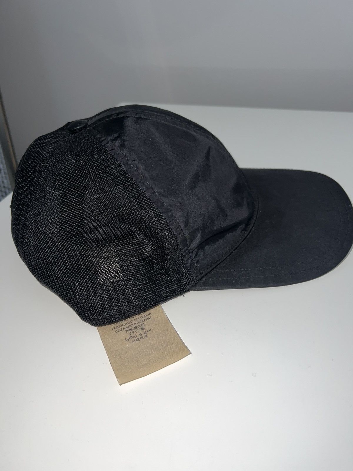 Gucci Black gucci nylon cap Size ONE SIZE - 4 Thumbnail