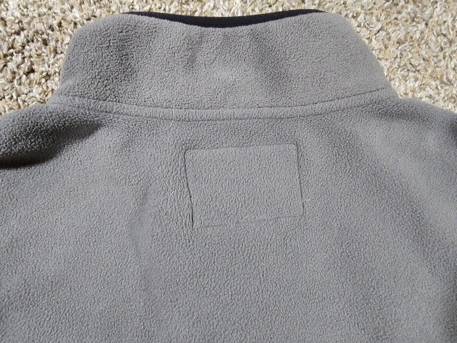 Lands' End LANDS END Fleece L 42-44 Heritage Sweatshirt 1/4 Snap Gray Size US 34 / EU 50 - 10 Thumbnail