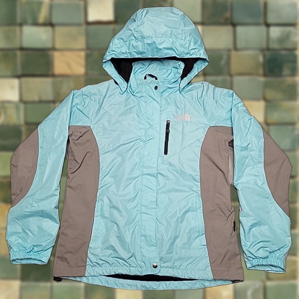 The North Face The North Face Summit Series Jacket Womens XL Blue Gray Raintex Waterproof Shell All Seasons Full Zip Soft Shell Wind-Resistant Logo Size XL / US 12-14 / IT 48-50 - 1 Thumbnail