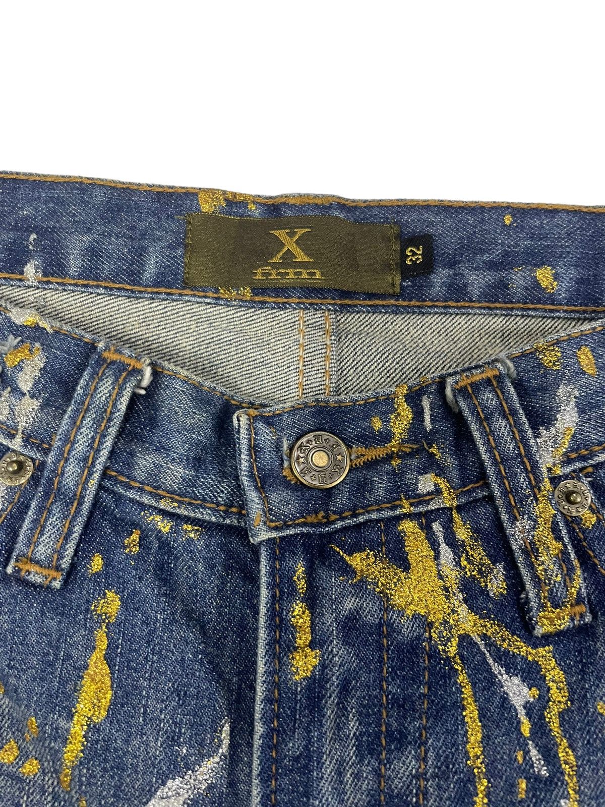 14th Addiction × Japanese Brand × Le Grande Bleu (L.G.B.) Xfrm Japan Distressed Shorts Size US 32 / EU 48 - 3 Thumbnail
