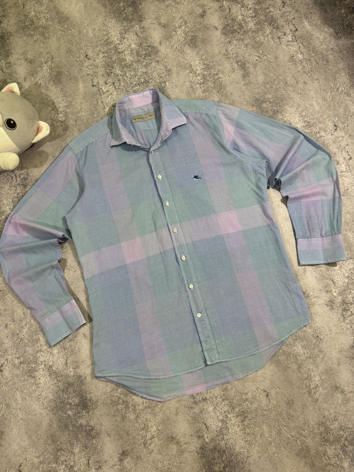 Etro Etro Long Sleeve Shirt Size L Size US L / EU 52-54 / 3 - 2 Thumbnail