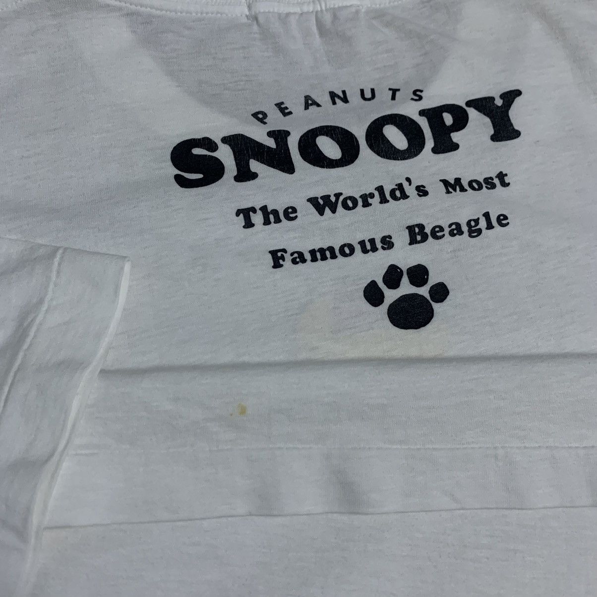 Peanuts Vintage 90s Peanuts Woodstock Tee Size US M / EU 48-50 / 2 - 7 Thumbnail