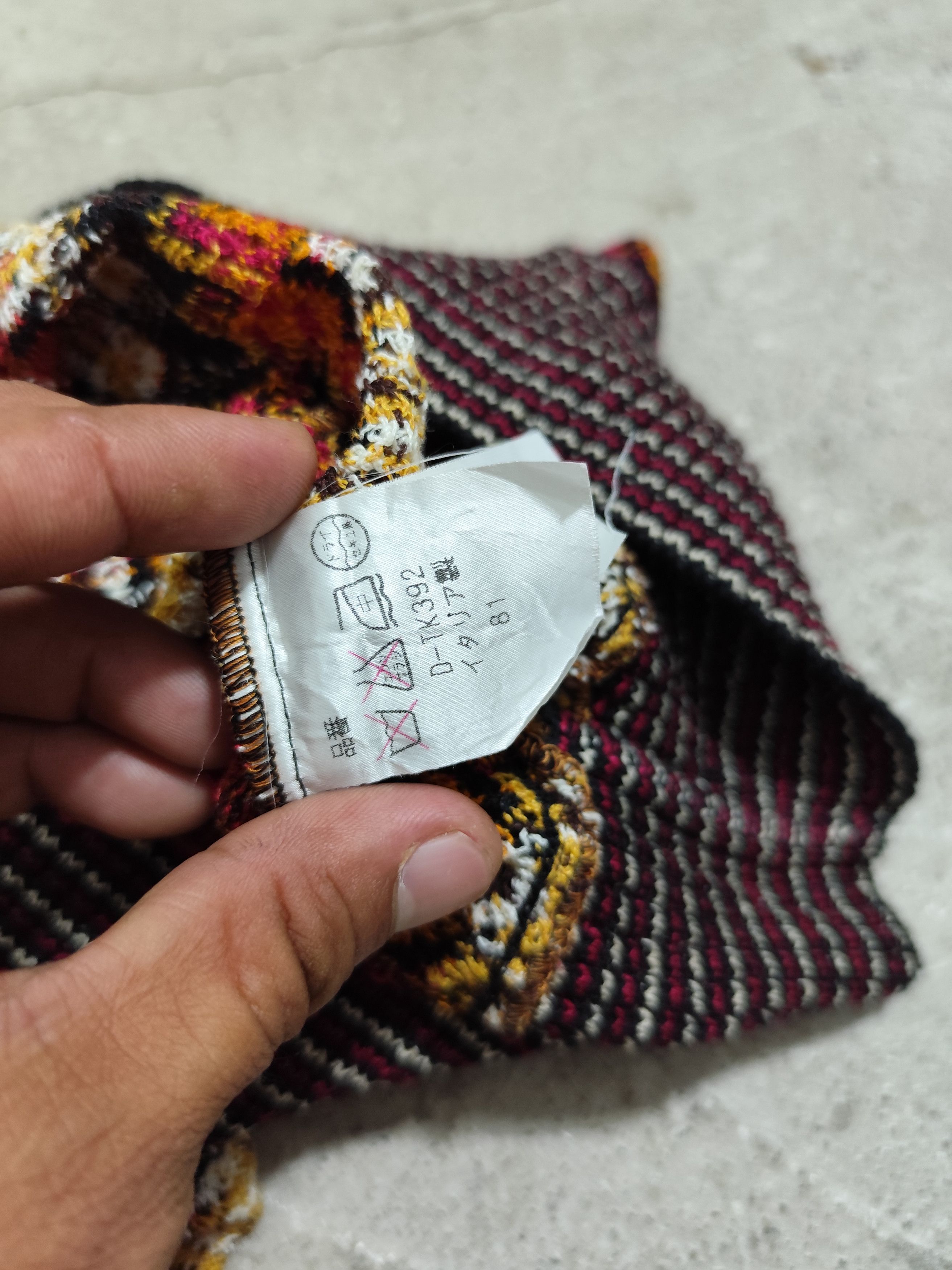 Missoni Missoni abstract pattern Cable knitted vest multi color Size L / US 10 / IT 46 - 9 Thumbnail