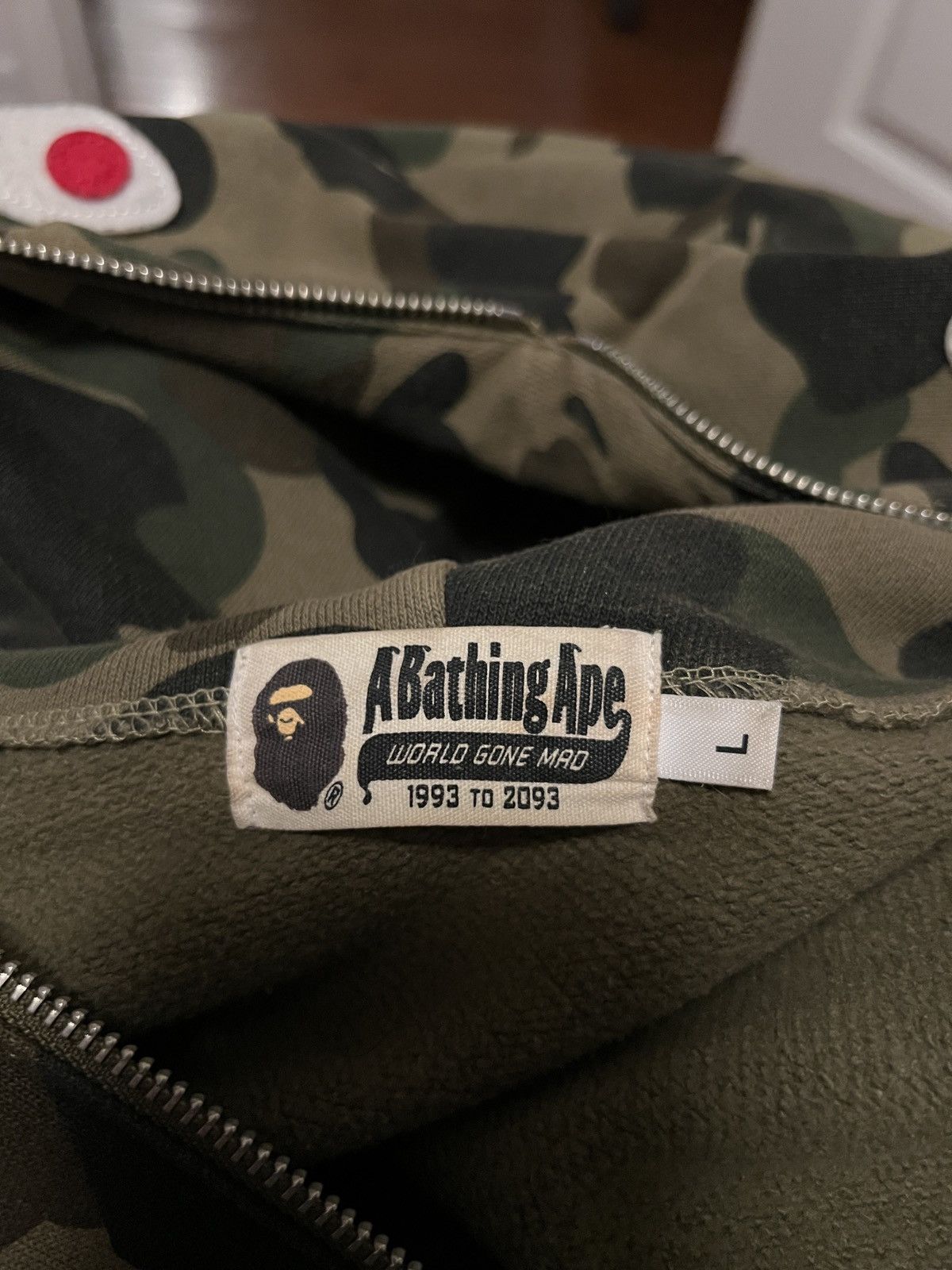 Bape Bape shark hoodie Size US L / EU 52-54 / 3 - 7 Thumbnail