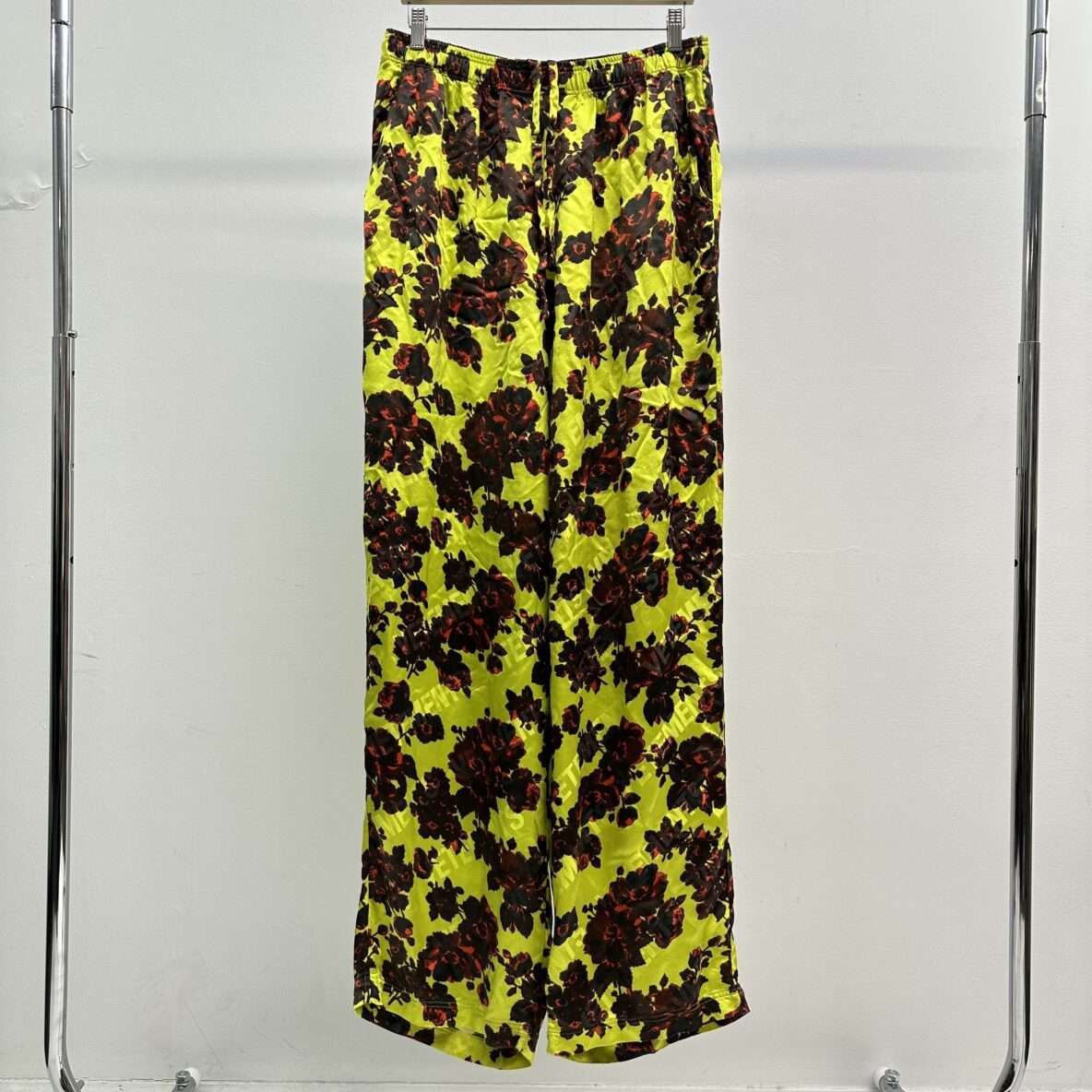 Vetements Floral Silk Pants