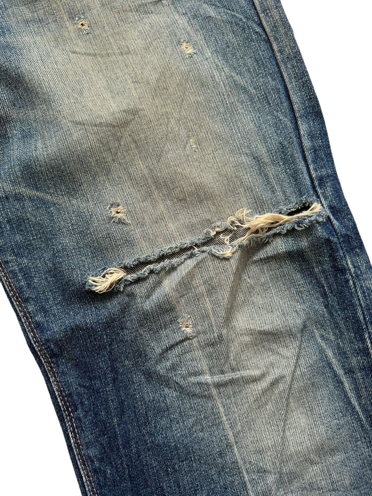 Edwin Vintage Edwin Exclusive Distressed faded Jeans Size US 36 / EU 52 - 10 Thumbnail