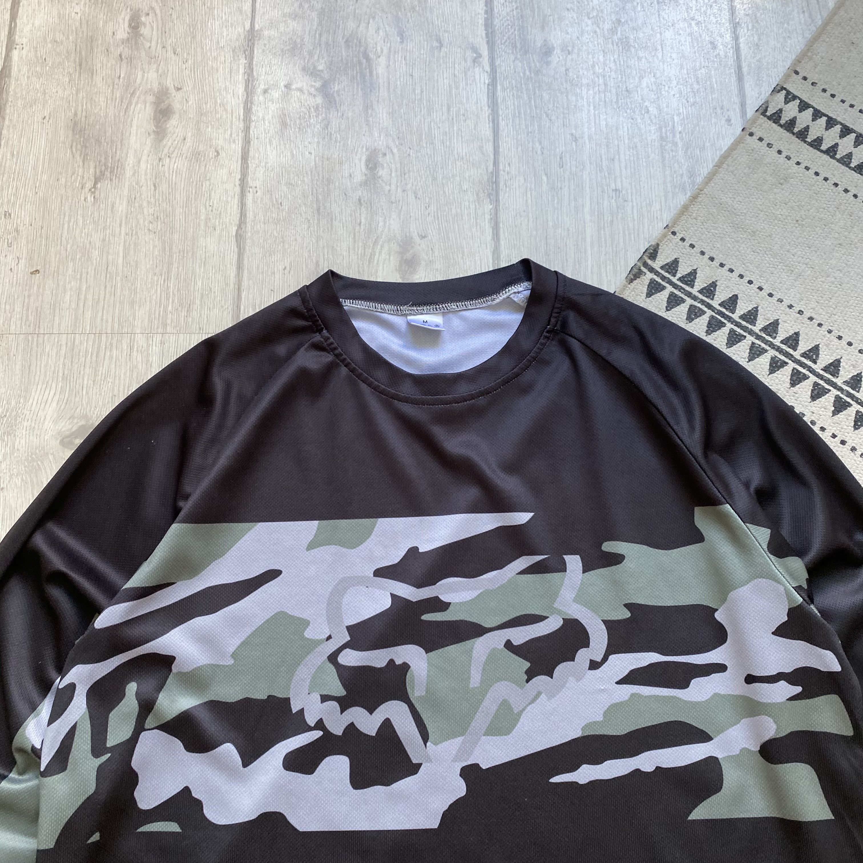 Fox Racing 🦊 Fox Racing jersey longsleeve Y2K camouflage logo Size US M / EU 48-50 / 2 - 3 Thumbnail