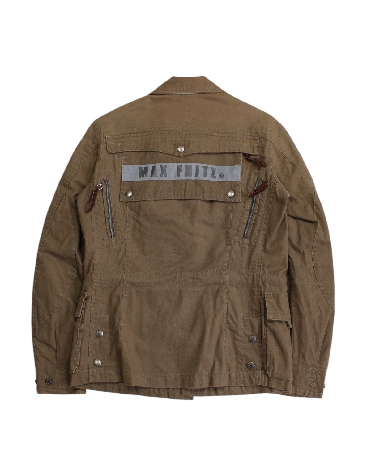 If Six Was Nine MAX FRITZ FEMME MILITARY 10 POCKET JACKET Size S / US 4 / IT 40 - 2 Thumbnail