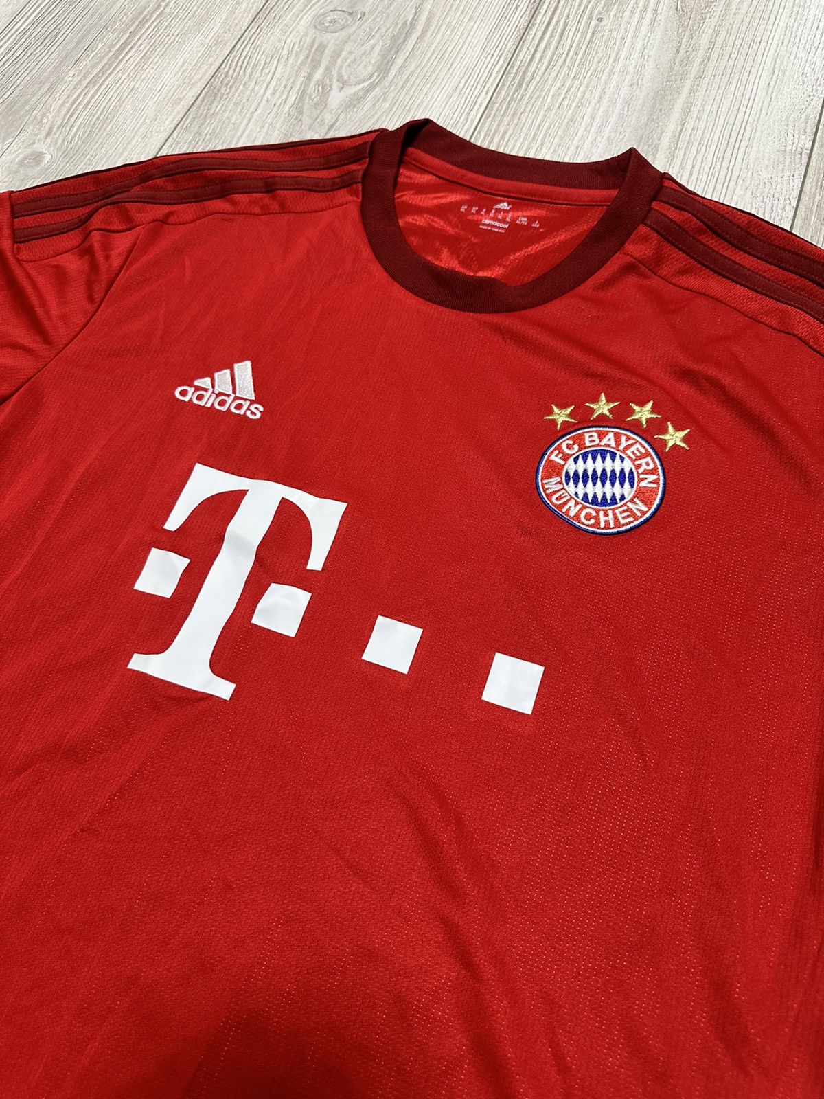 Adidas BAYERN MUNICH 2015 2016 FOOTBALL SHIRT SOCCER JERSEY ADIDAS Size US XL / EU 56 / 4 - 3 Thumbnail