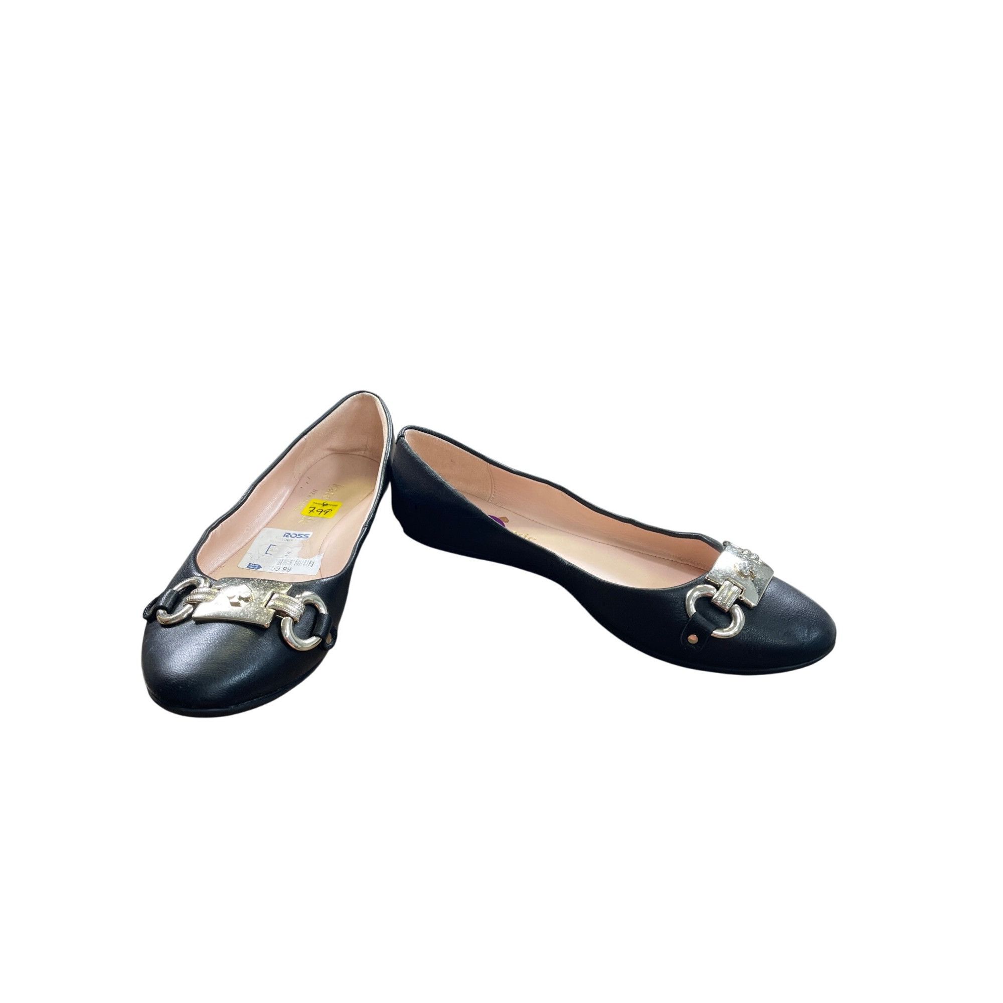Kate Spade Kate Spade Payton Black Leather Flats Loafers Shoes Size 6.5 Size US 6.5 / IT 36.5 - 1 Thumbnail