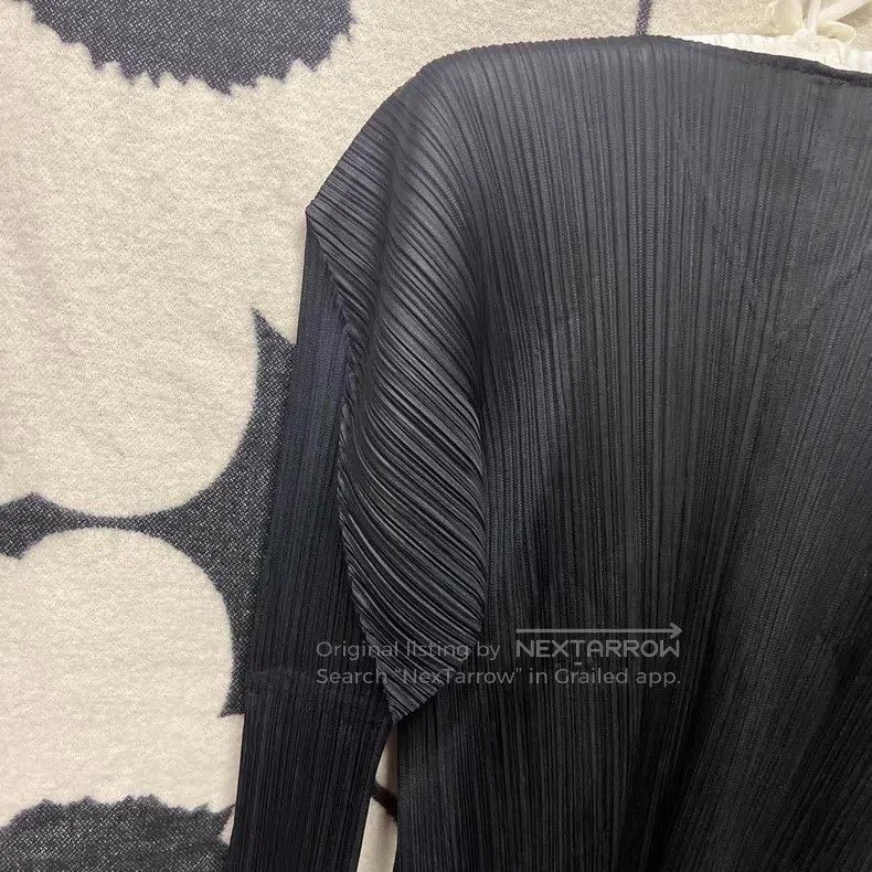Issey Miyake Issey Miyake Black Cardigan Size S / US 4 / IT 40 - 3 Thumbnail