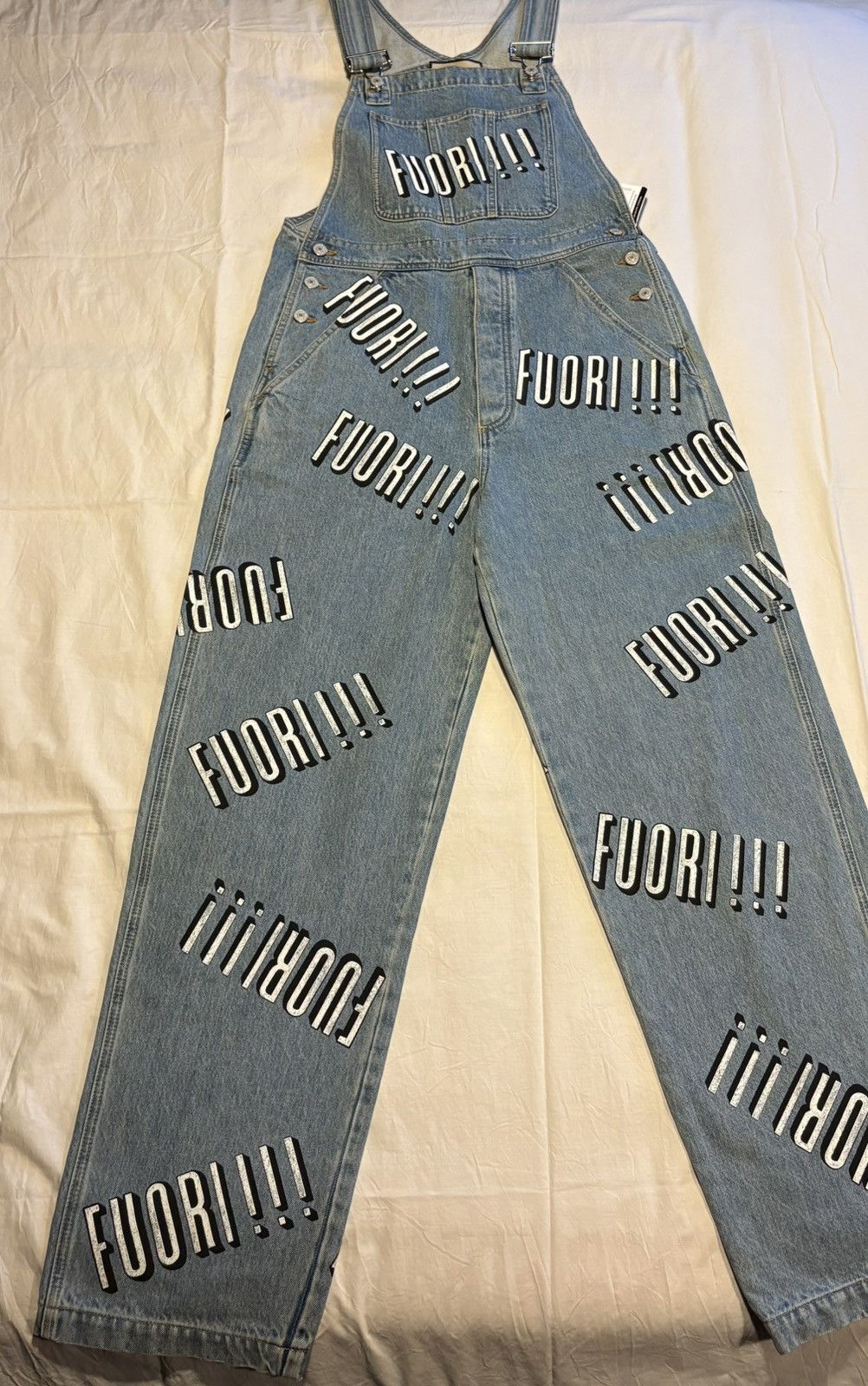 Gucci Gucci Fuori!!! Denim overalls. Size US 32 / EU 48 - 4 Thumbnail
