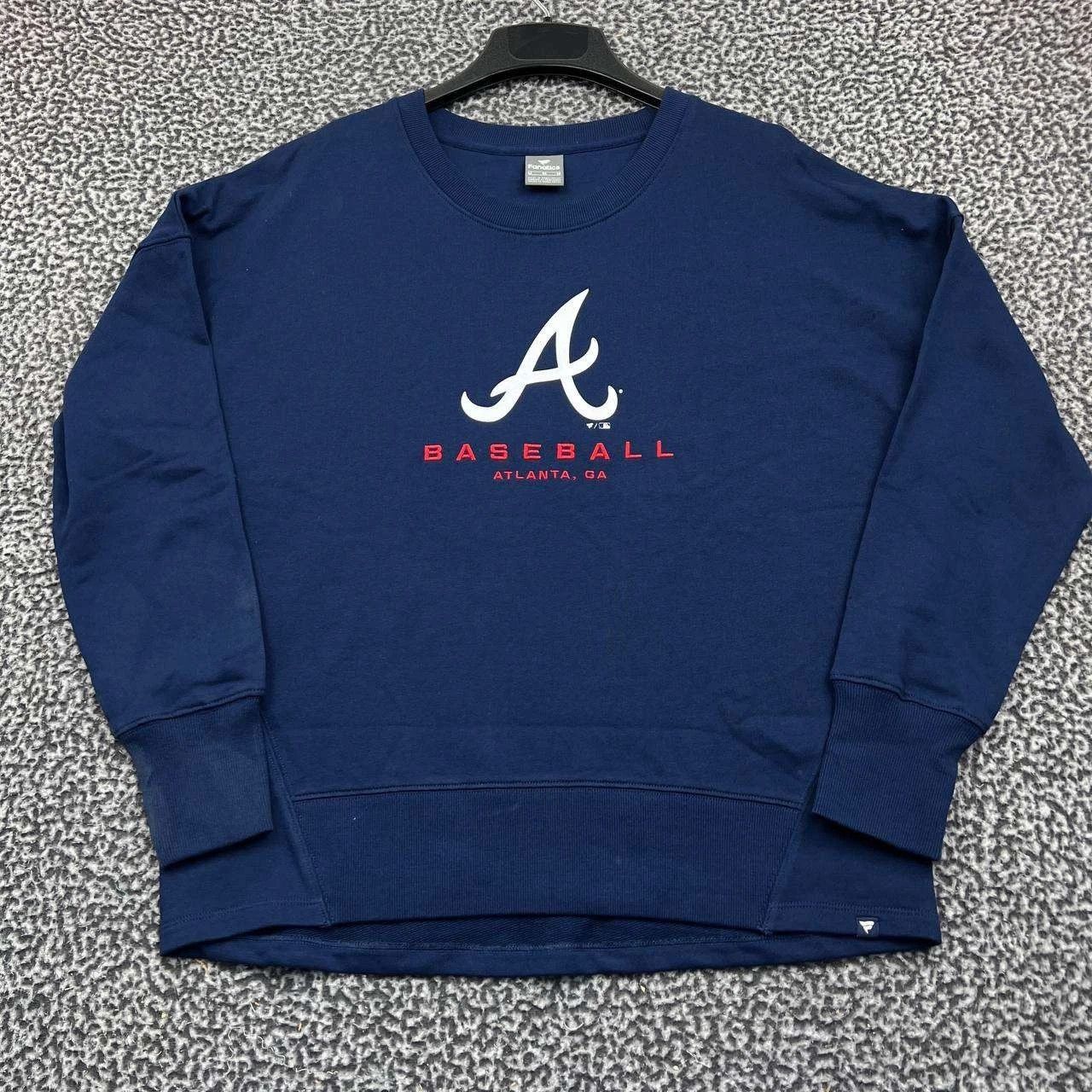 Other Atlanta Braves Sweatshirt Men Fanatics Pullover Cotton M Size US M / EU 48-50 / 2 - 1 Thumbnail