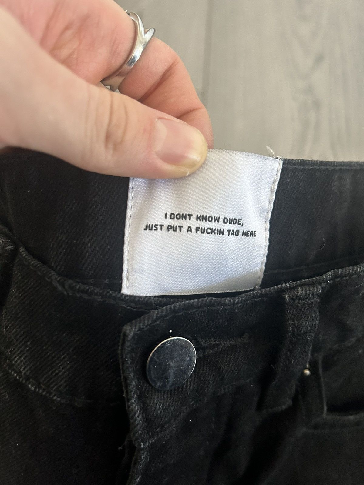 MNML Mnml d269 straight denim Size US 31 - 5 Thumbnail