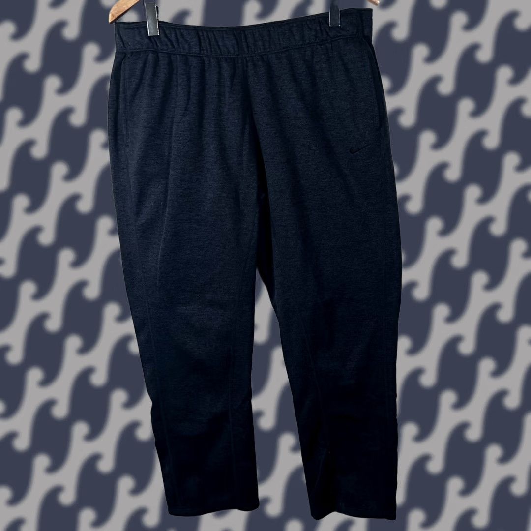 Nike Nike Therma-FIT Mens XL Dark Gray Heathered Athletic Active Tapered Sweatpants Size US 36 / EU 52 - 1 Thumbnail