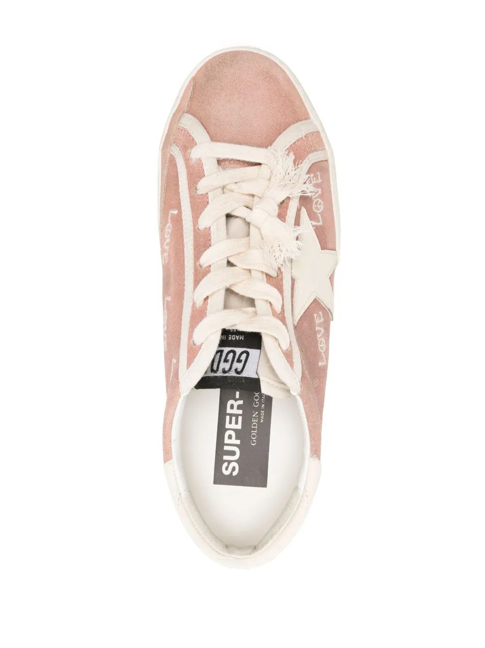Golden Goose o1bcso1str0126 Super Star Suede Sneaker in Multicolor Size US 8 / EU 41 - 4 Thumbnail