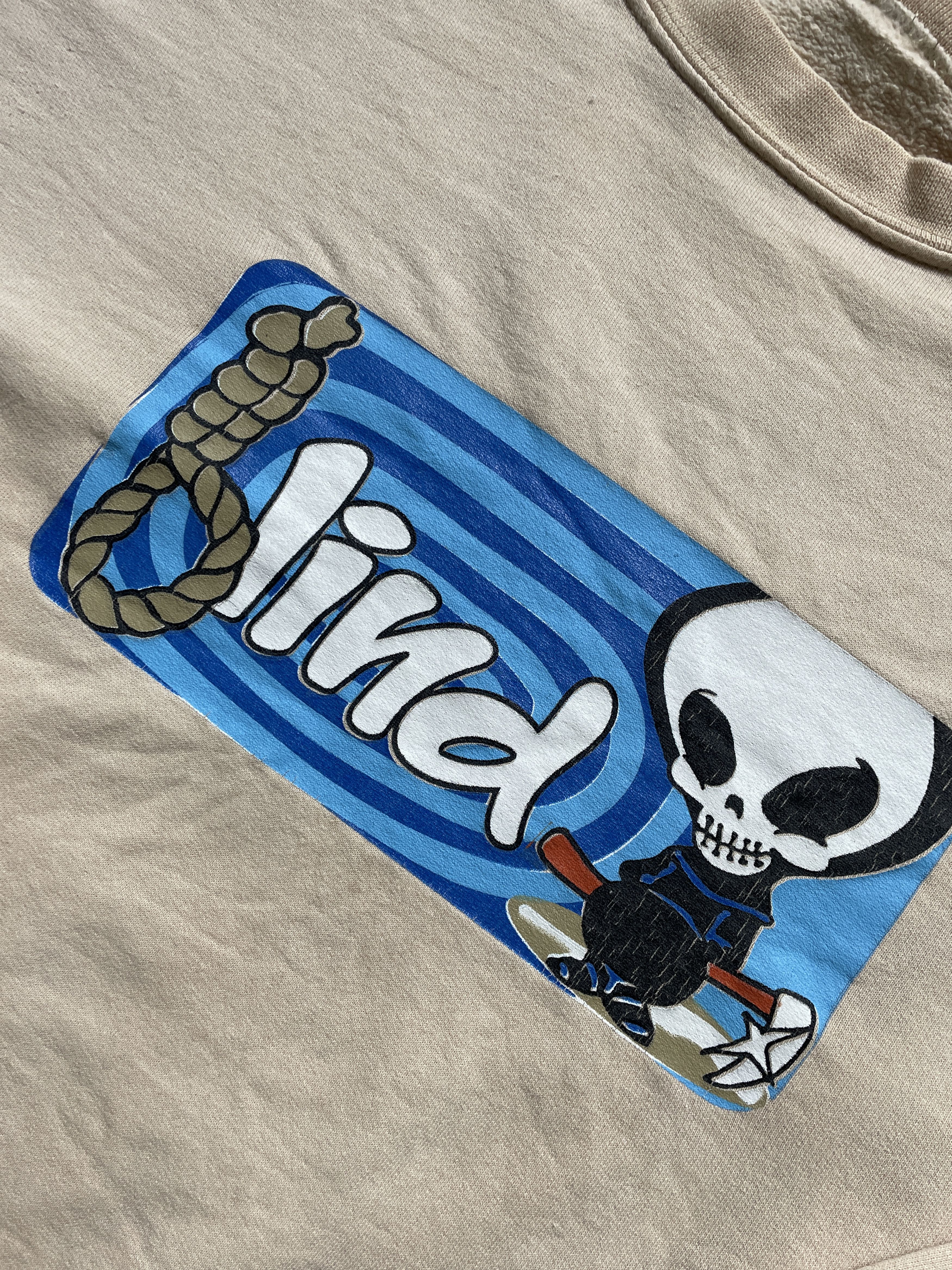 Blind Skateboards VINTAGE BLIND BEIGE BOXY SKATEGANG CREWNECK Size US XL / EU 56 / 4 - 2 Thumbnail
