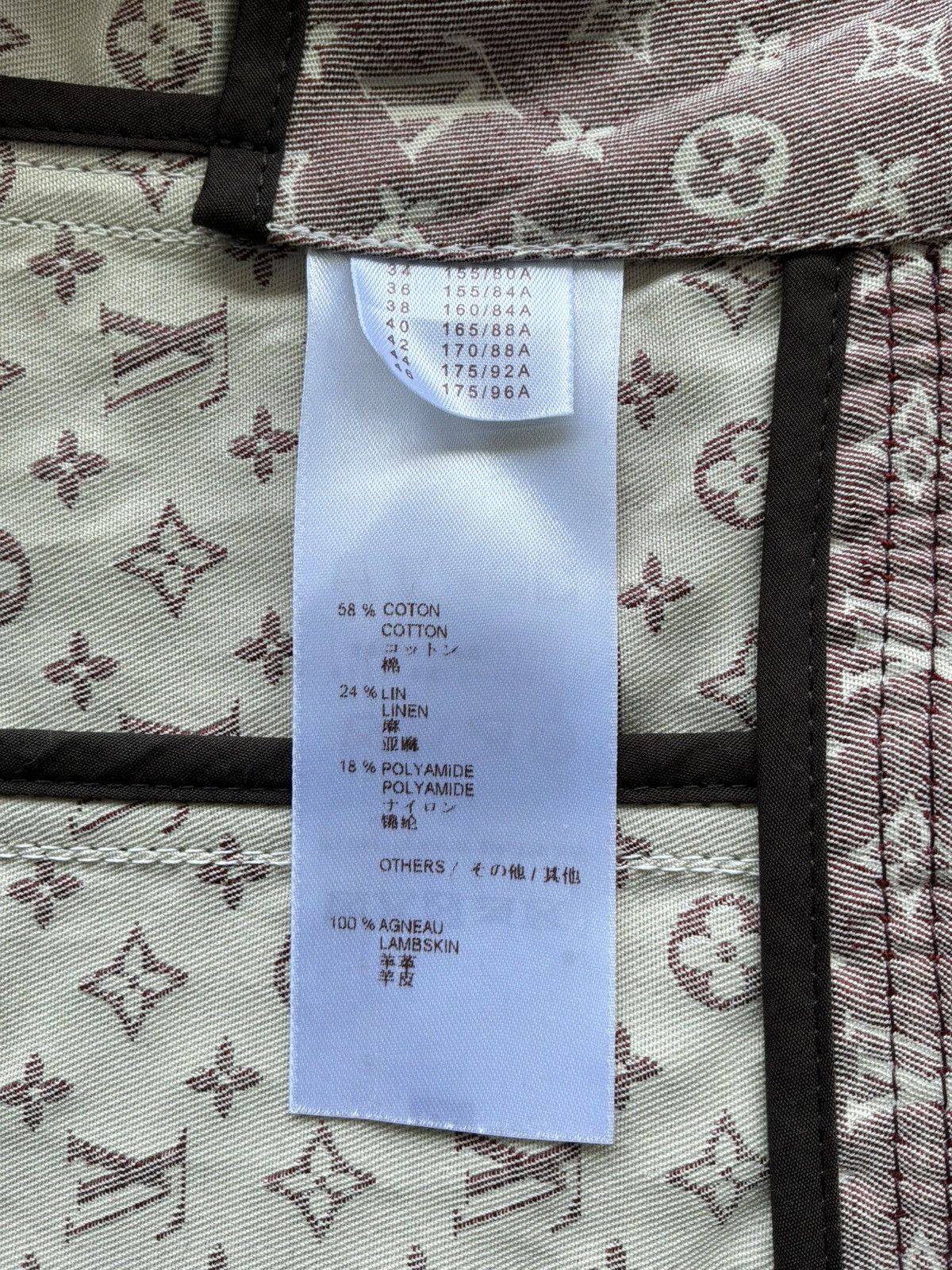 Louis Vuitton Louis Vuitton - Marc Jacobs - Monogram Biker Jacket Size M / US 6-8 / IT 42-44 - 11 Thumbnail