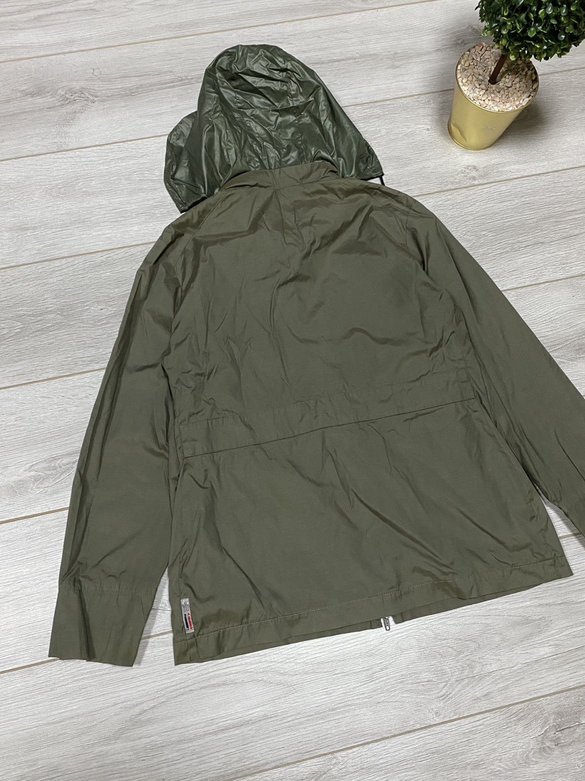 Moncler Moncler vintage nylon hoodie zip jacket RARE Size US M / EU 48-50 / 2 - 15 Thumbnail