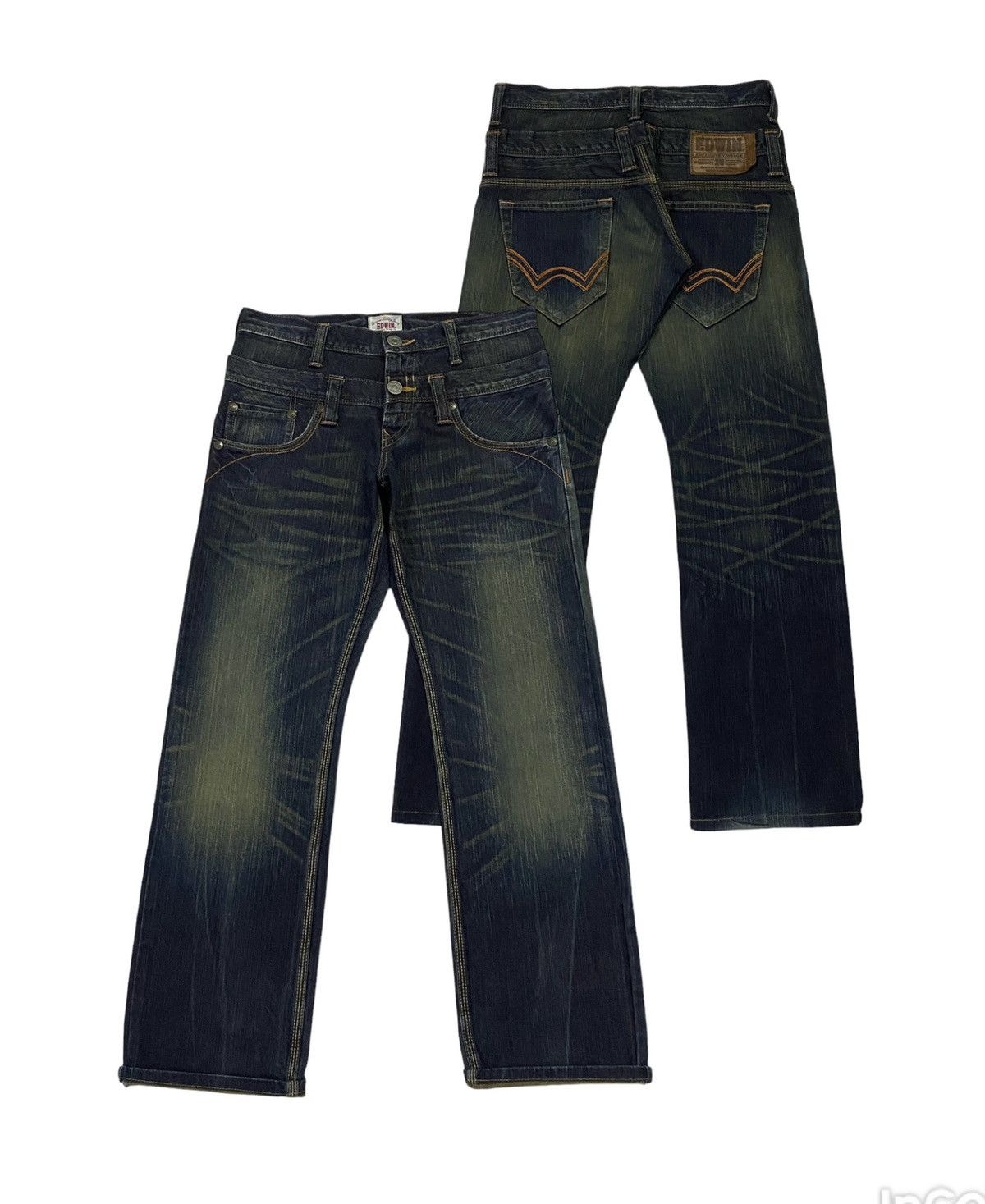 Edwin Edwin Double Waist Denim Pants Size US 30 / EU 46 - 1 Thumbnail