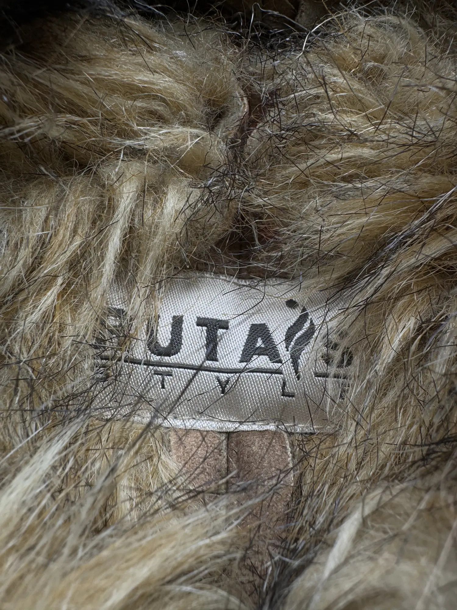 Japanese Brand Vintage Faux Sheepskin Coat (ET1)(D15) Size M / US 6-8 / IT 42-44 - 5 Thumbnail
