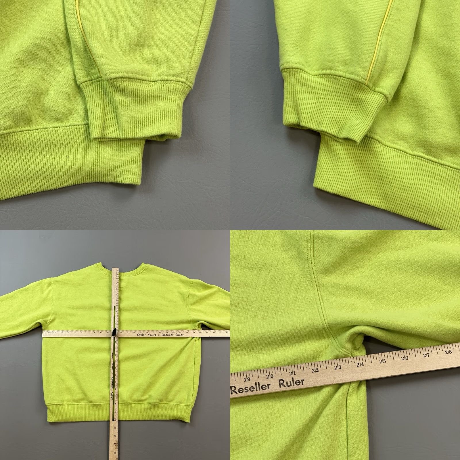 Vintage Badtz Maru Sweatshirt Mens Women's 2XL Green Sanrio Hello Kitty Cartoon Pullover Shirt Size XXL / US 16-18 / IT 52-54 - 8 Thumbnail