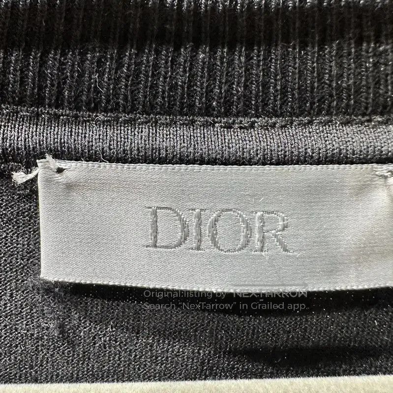 Dior Dior Black Cotton T. Size M / US 6-8 / IT 42-44 - 4 Thumbnail