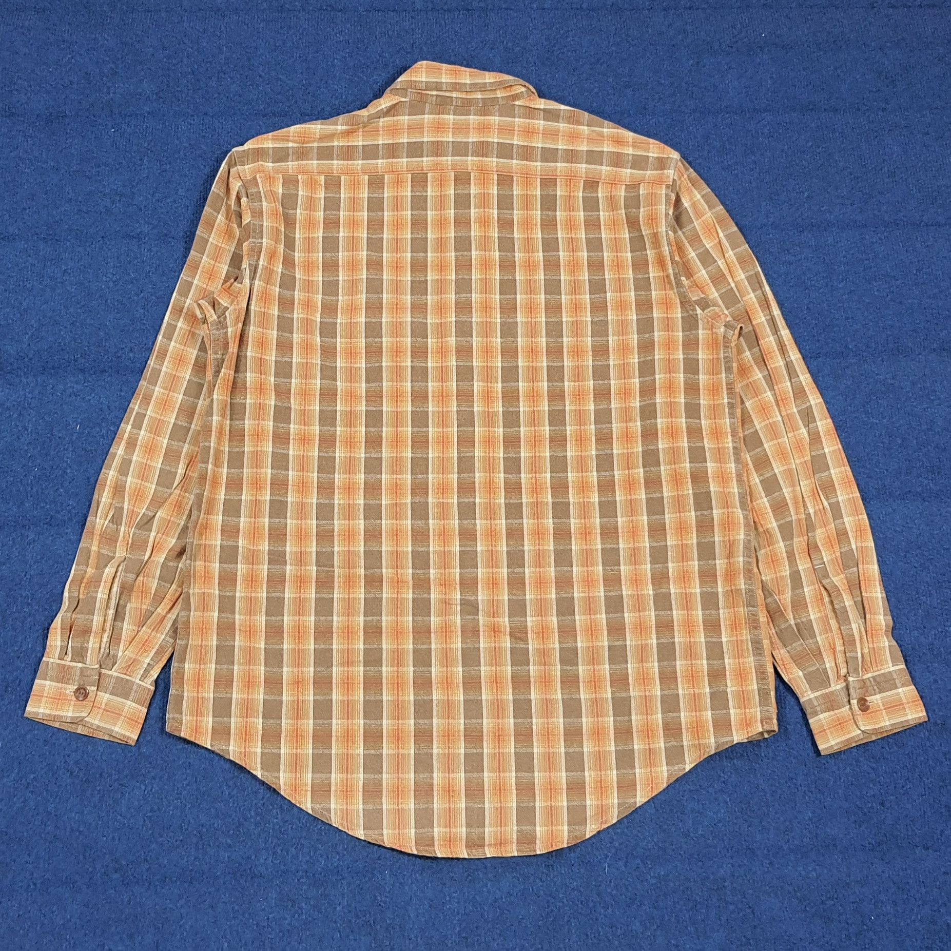 Sugar Cane Vintage Sugar Cane Japan Flannel Button Up Shirt C294N42 Size US M / EU 48-50 / 2 - 3 Thumbnail
