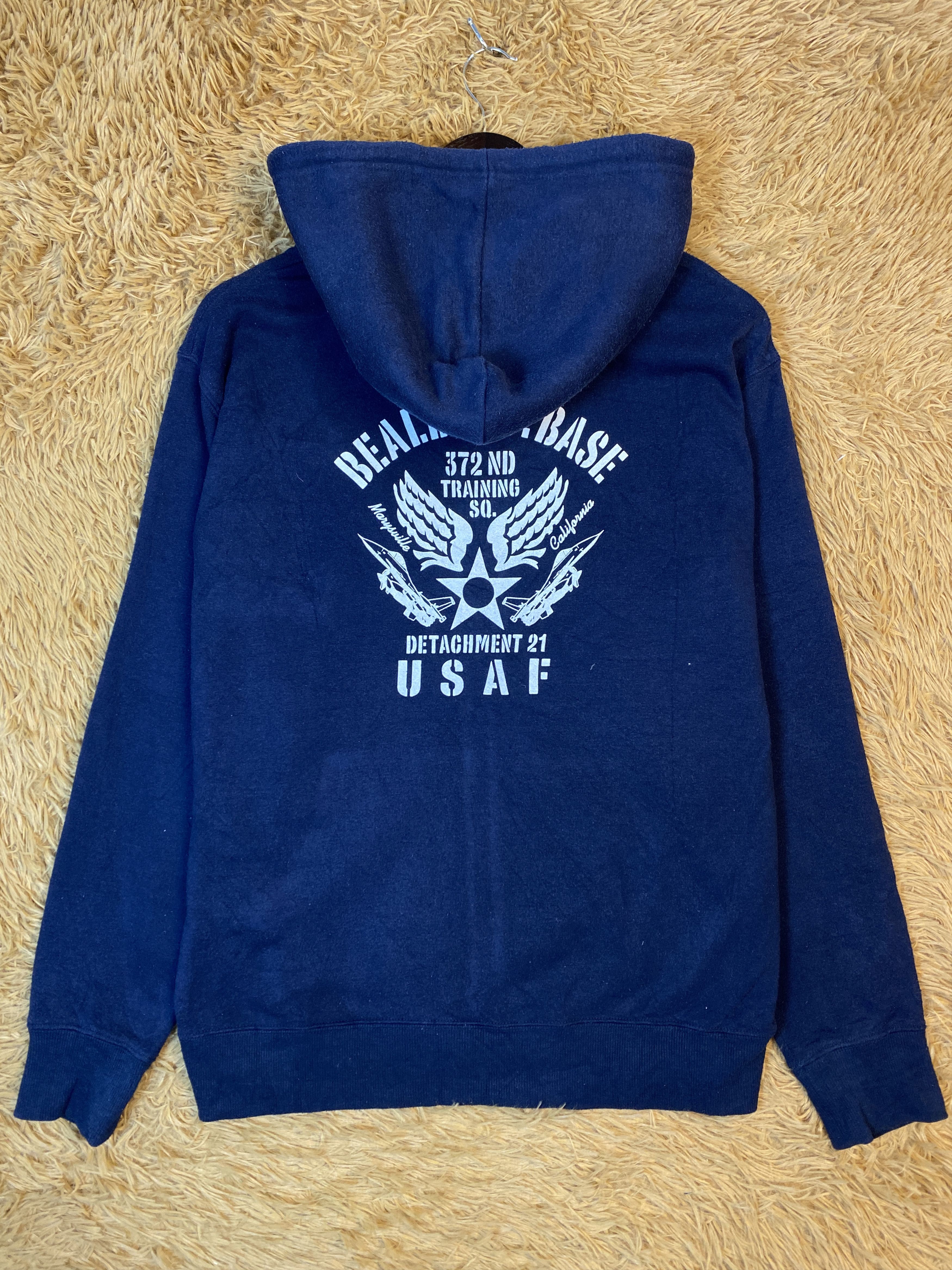 Japanese Brand Vintage Avail Detachment 21 Zip Up Hoodies PS0407 Size US L / EU 52-54 / 3 - 1 Thumbnail