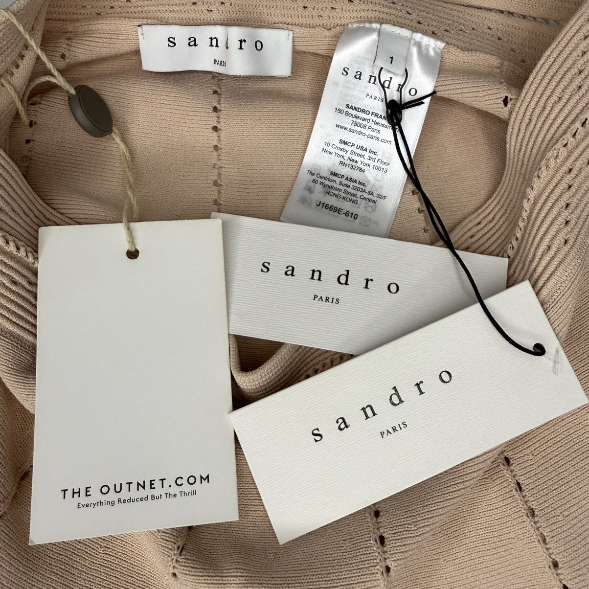 Sandro Sandro Mini Skirt Size 22" - 4 Thumbnail