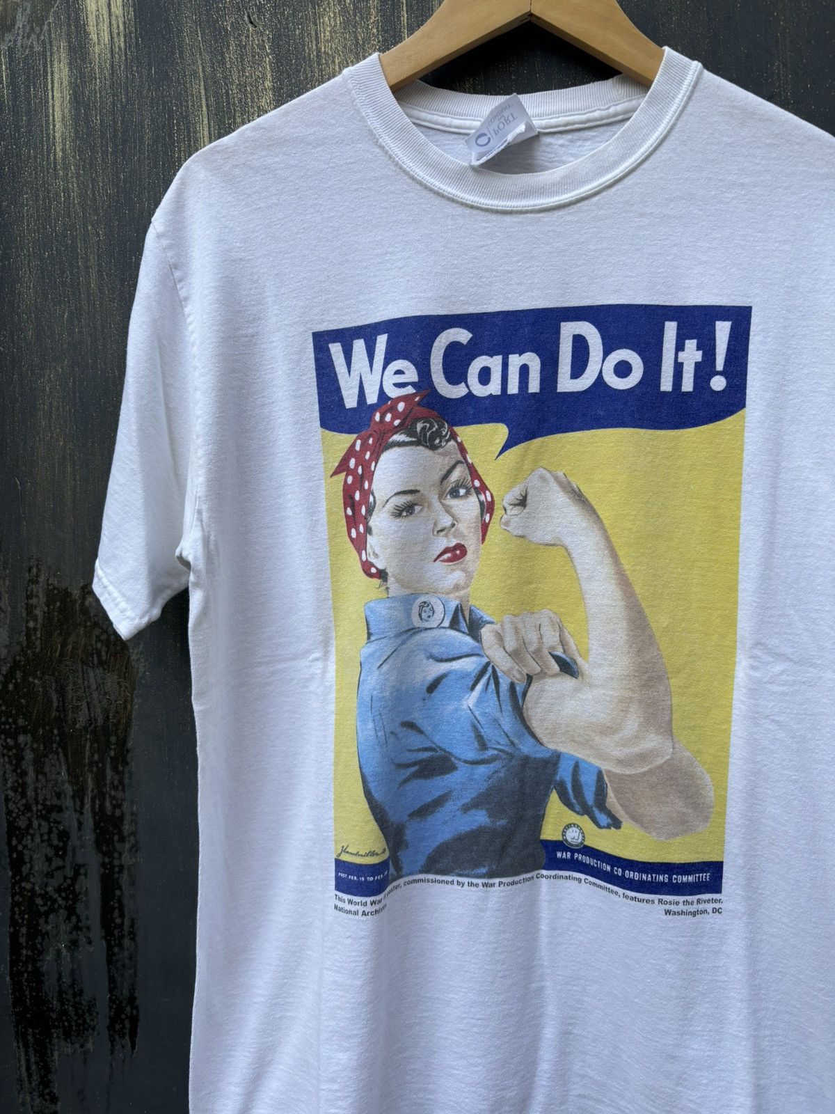 Vintage RARE! Vintage 90’s Promo Art Poster War II We Can Do It Size US M / EU 48-50 / 2 - 3 Thumbnail