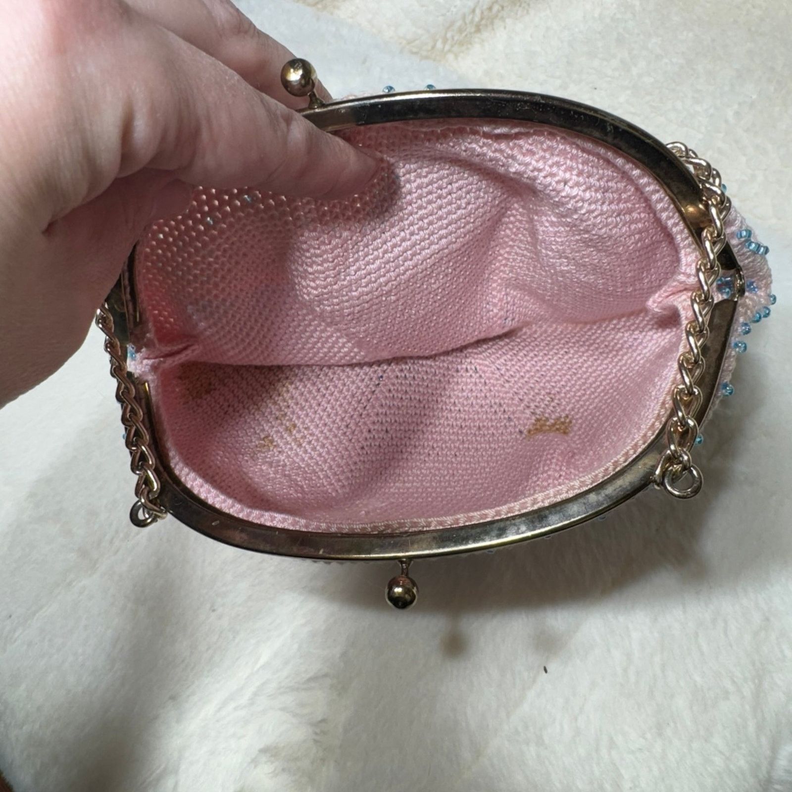NBDN Nobrandedon VTG hand beaded/hand made bag Size ONE SIZE - 6 Thumbnail