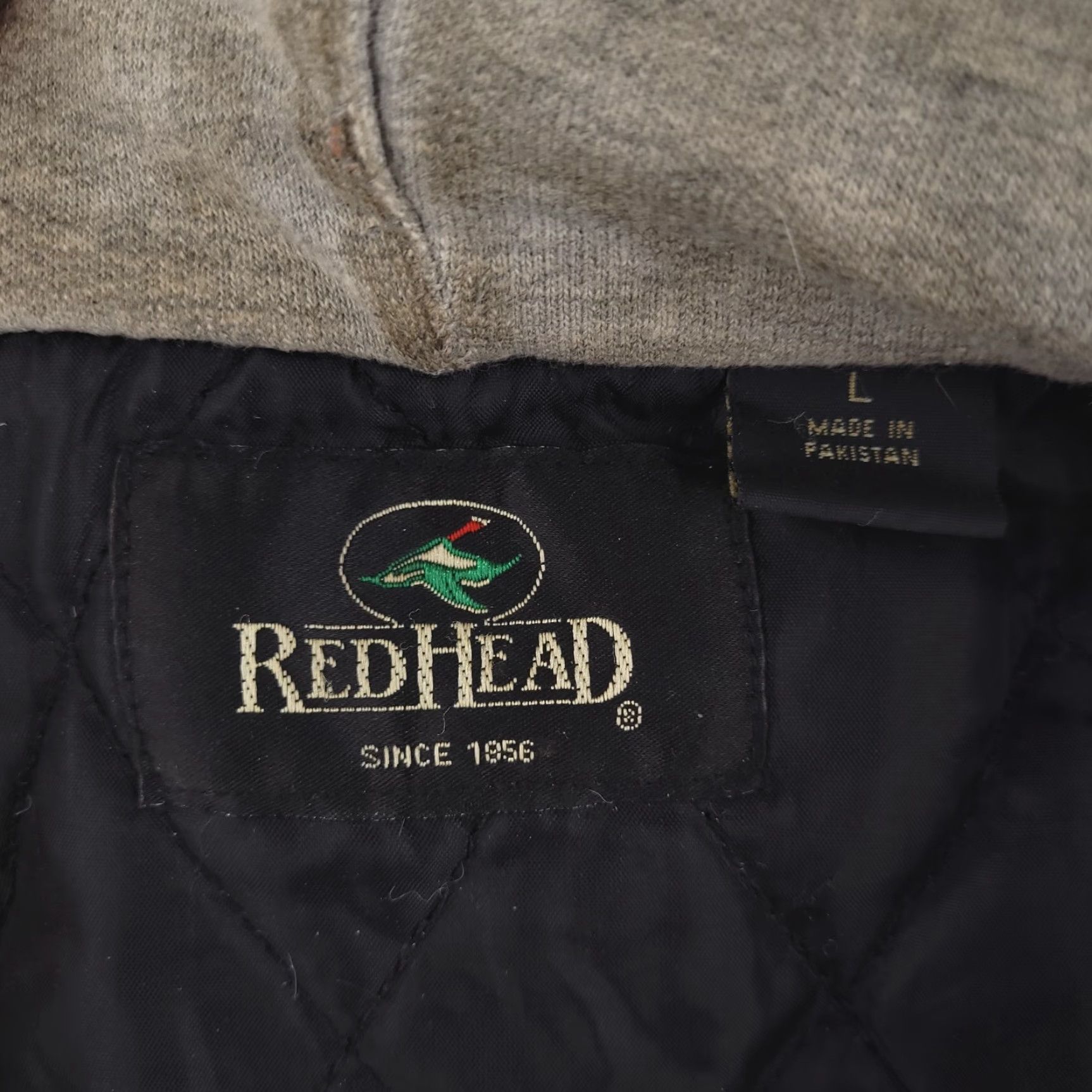 Vintage RedHead Hoodie Mens L Blue Outdoor Flannel Full Zip Relaxed Chore Work Casual Vintage? (But vintage No) Size US L / EU 52-54 / 3 - 5 Thumbnail