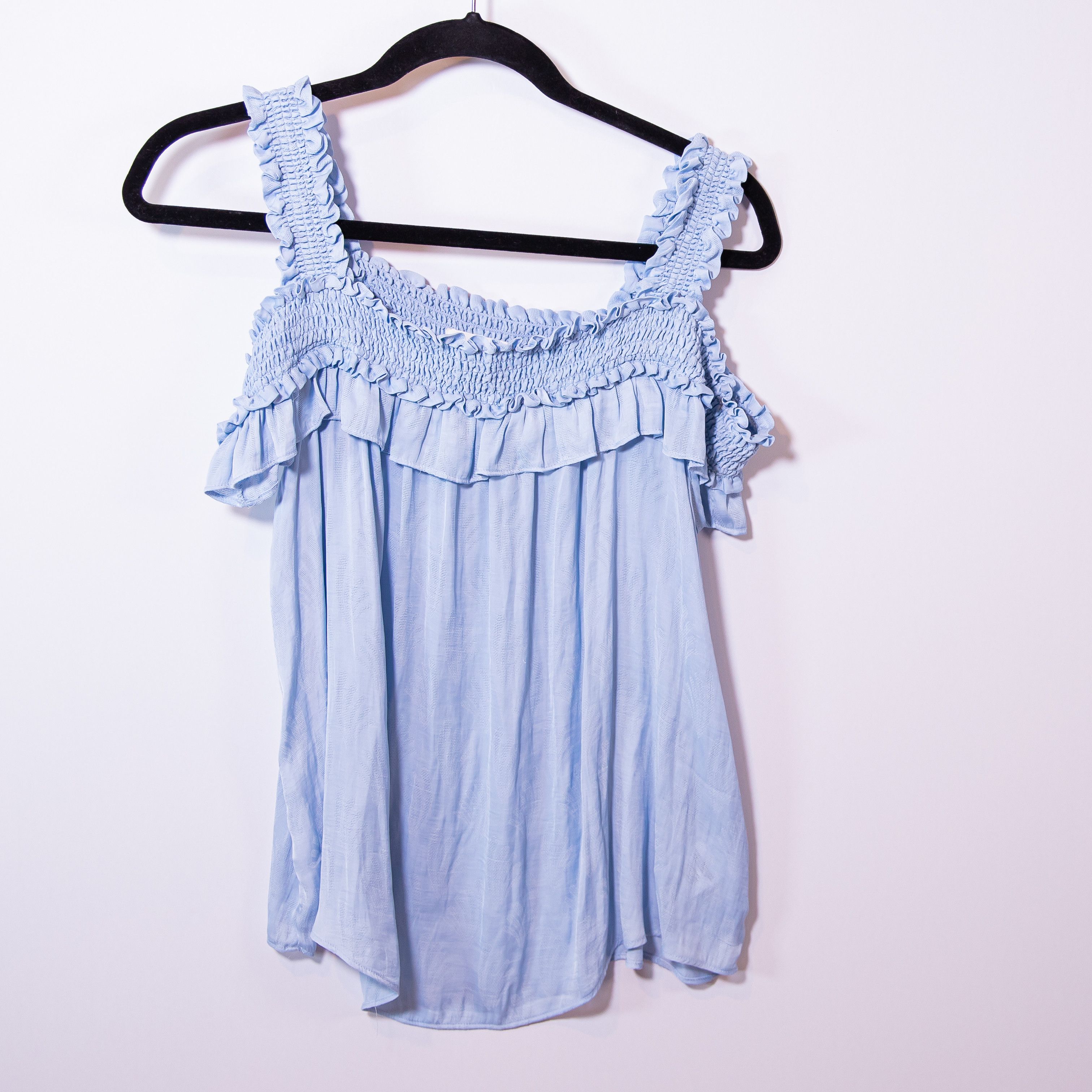 Anthropologie Anthropologie Finn Smocked Stretch Cold Off Size S / US 4 / IT 40 - 1 Thumbnail