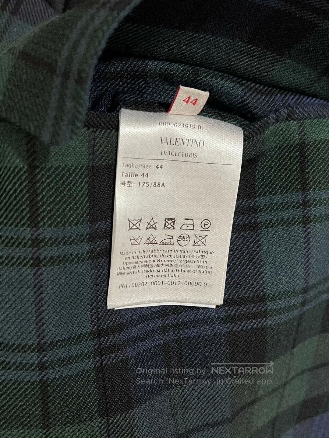 Valentino VALENTINO Blue. Size US S / EU 44-46 / 1 - 7 Thumbnail