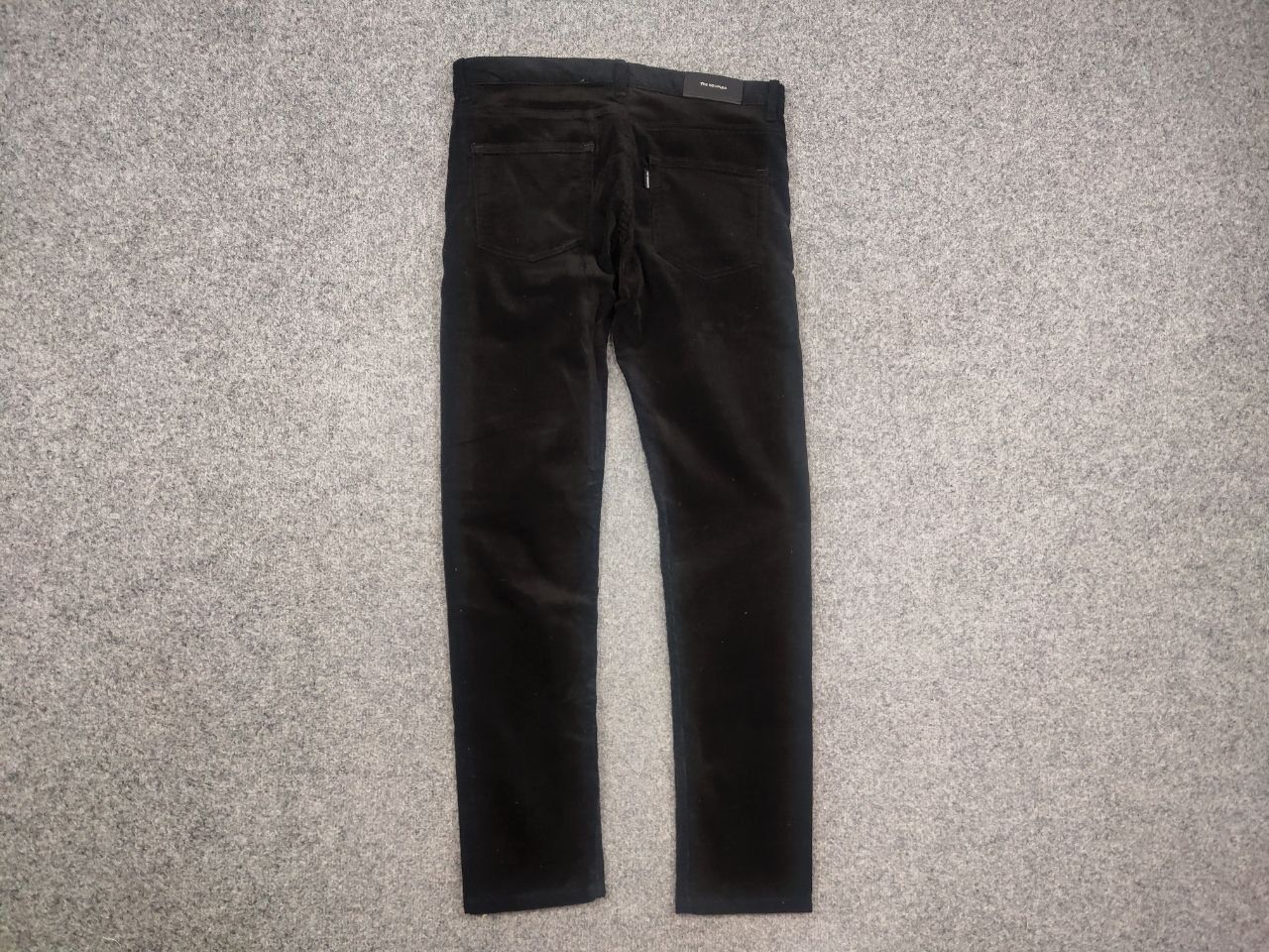 The Kooples The kooples Black Cordurou Straight Fit Trouser Pants Size US 30 / EU 46 - 5 Thumbnail