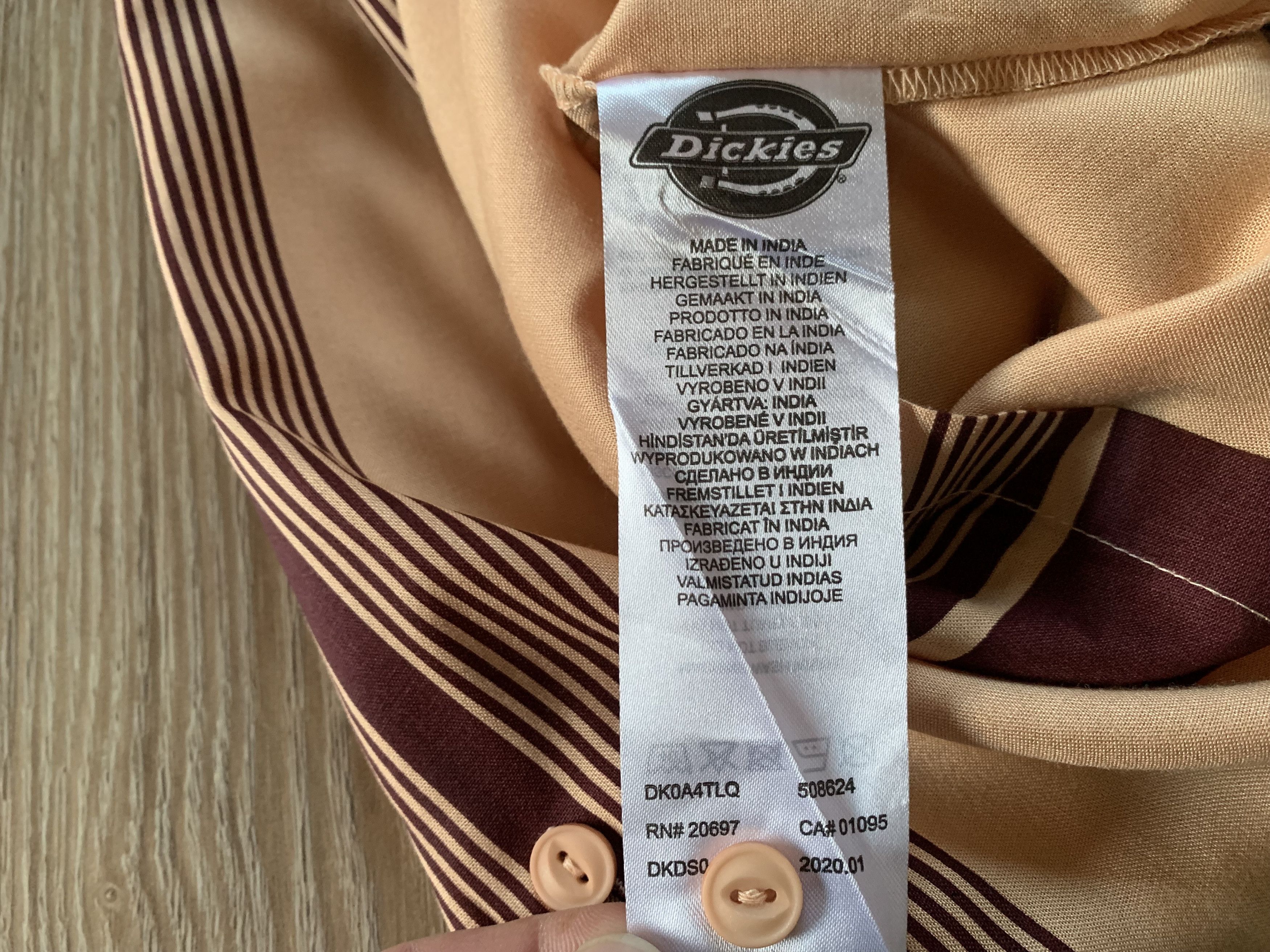 Dickies Dickies Light Printed Hawaiian Shirt Size US XXL / EU 58 / 5 - 7 Thumbnail