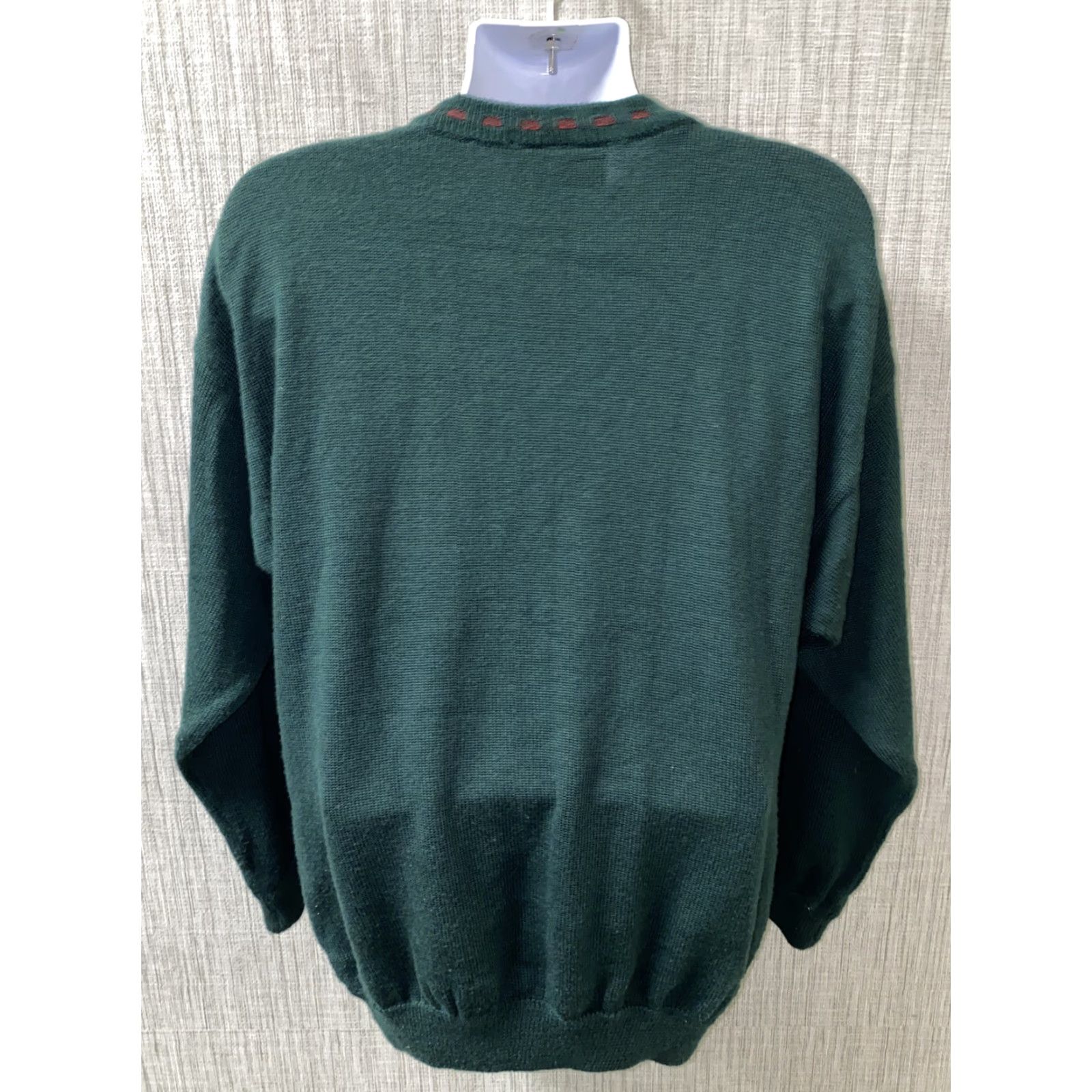 Vintage Kellerman Sweater Green Ireland Wool/Acrylic Crewneck XL Men Regular Size XL Mens Size US XL / EU 56 / 4 - 4 Thumbnail
