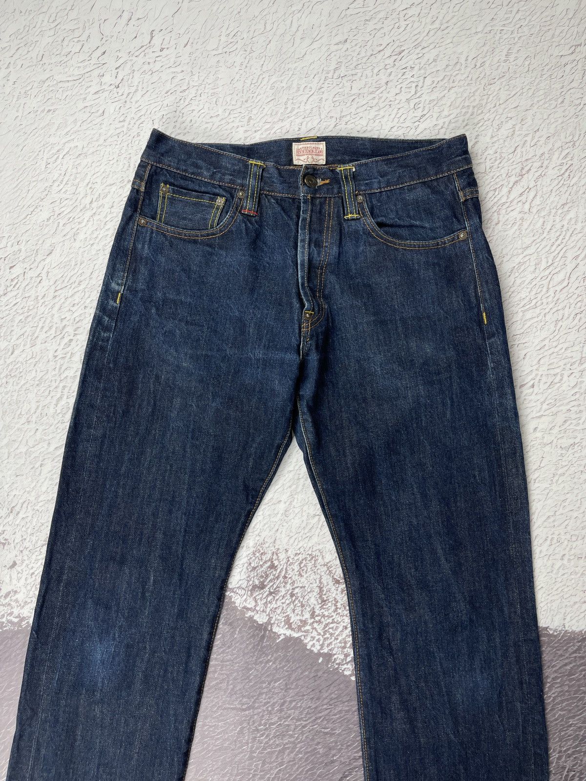 Denim Demon Aktiebolaget Denim Demon AAJJA Raw Selvedge Blue Jeans Men’s Size US 31 - 7 Thumbnail