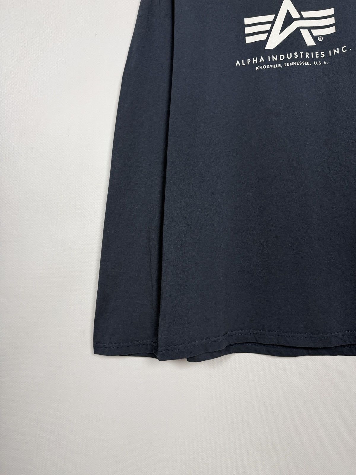Alpha Industries Alpha Industries Long Sleeve T-Shirt Streetwear Casual 2XL Size US XXL / EU 58 / 5 - 4 Thumbnail
