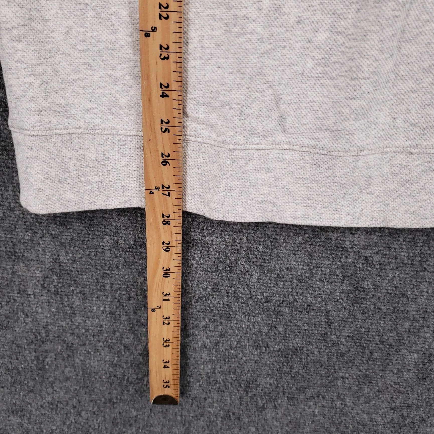 Vineyard Vines Vineyard Vines Mens Sweater Knit Gray 1/4 Zip Mock Neck L Large Regular Fit Size US L / EU 52-54 / 3 - 5 Thumbnail